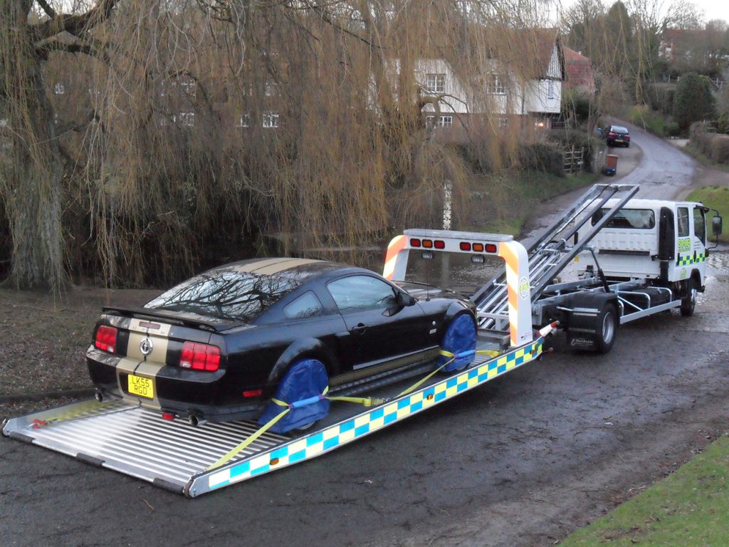 Test used heavy vehicle